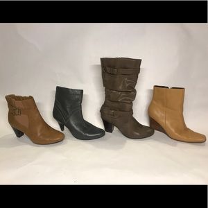 Lot of 4 size 8.5 boots